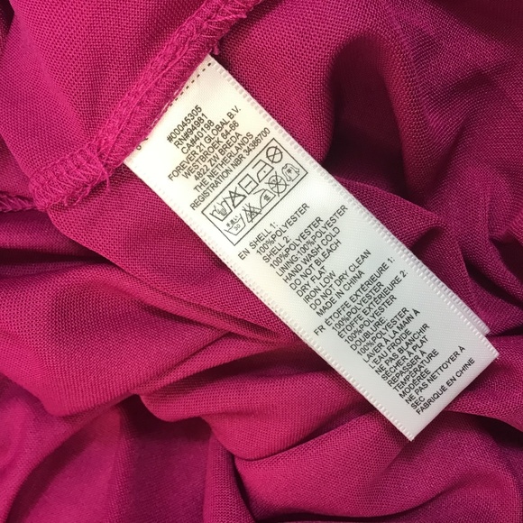 Forever 21 High Low Summer Dress Pink Medium - Picture 8 of 8